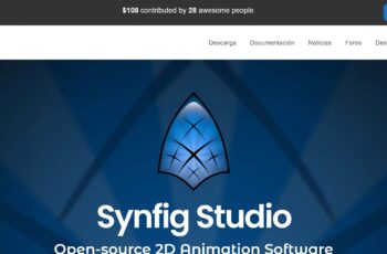 Synfig Studio, crea una Animación 2D.