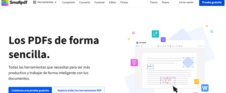 SmallPDF.com – Herramientas PDF online todo en uno fáciles de usar