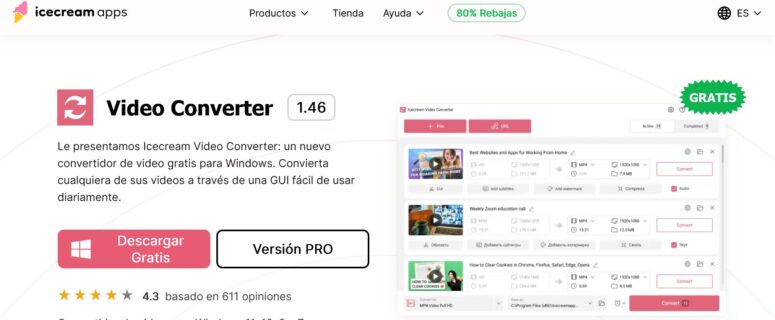 Icecream Video Converter